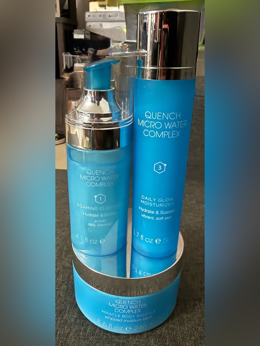 Quench Micro Water Complex Miracle Body Soufflé, Facial Cleanser, Facial Peel